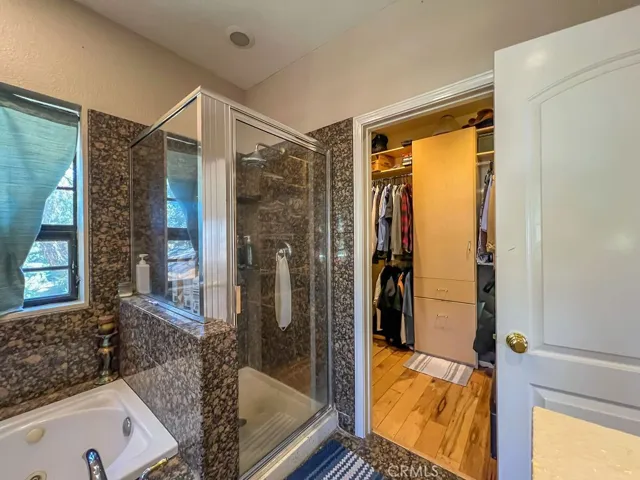 Master Bath with walk in closet