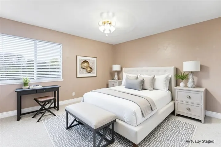 Upstairs Bedroom - Virtually Staged