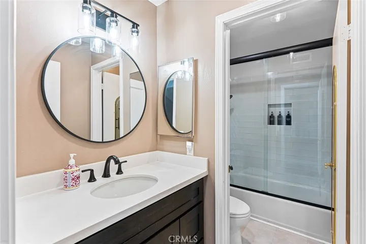 Upstairs Remodeled Bath
