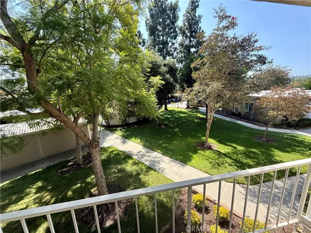 View from the upstairs bedroom Juliette balcony