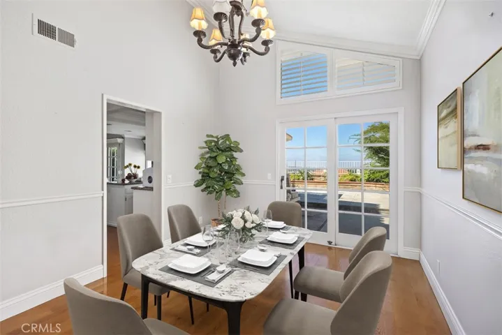 Dining Room - staged