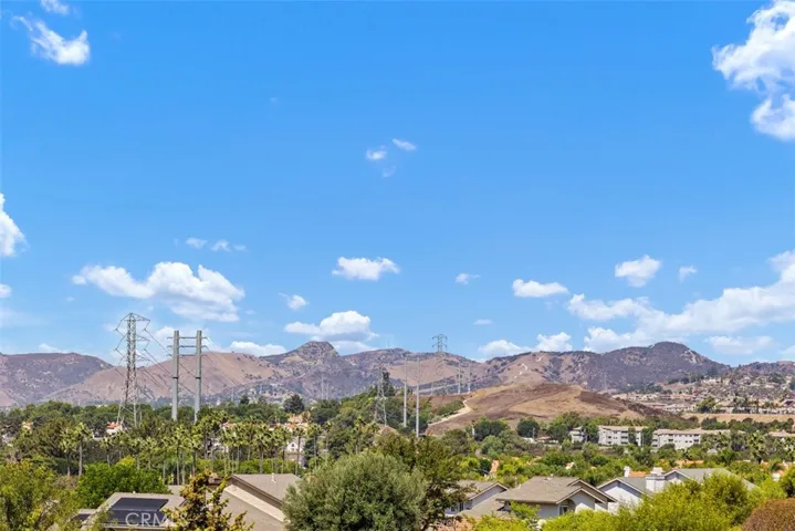 View from back yard