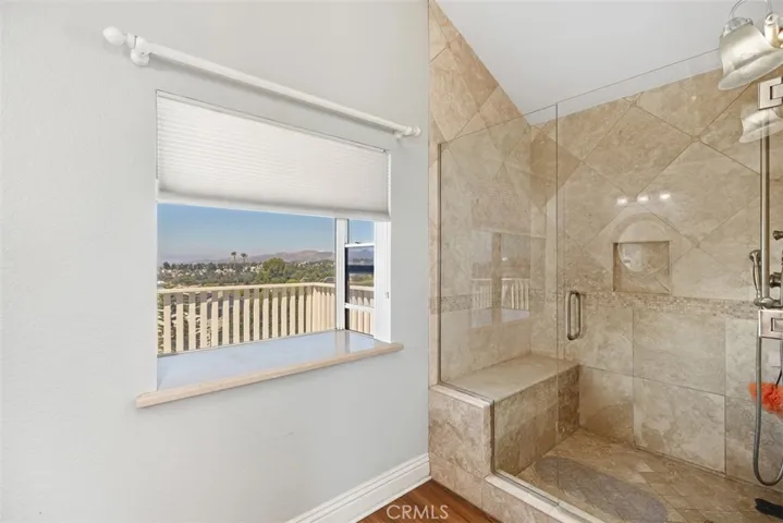 Primary bathroom walk-in shower