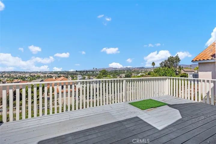 Deck view off primary bedroom