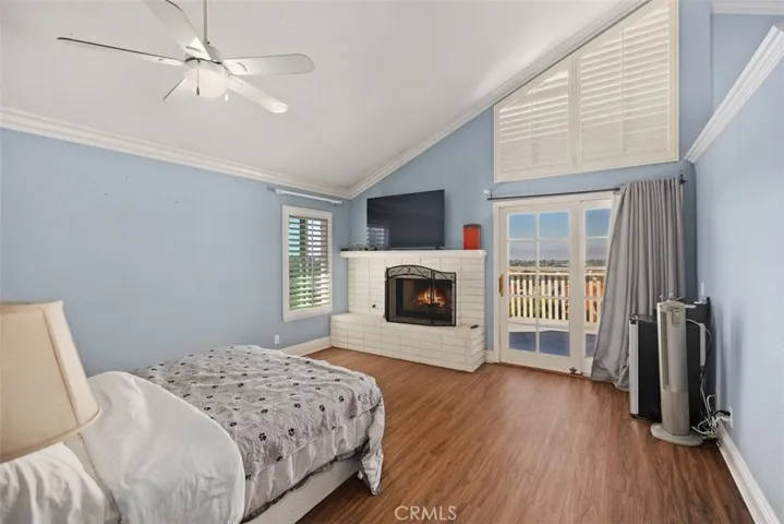 Primary bedroom and deck access
