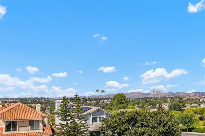 View from back yard