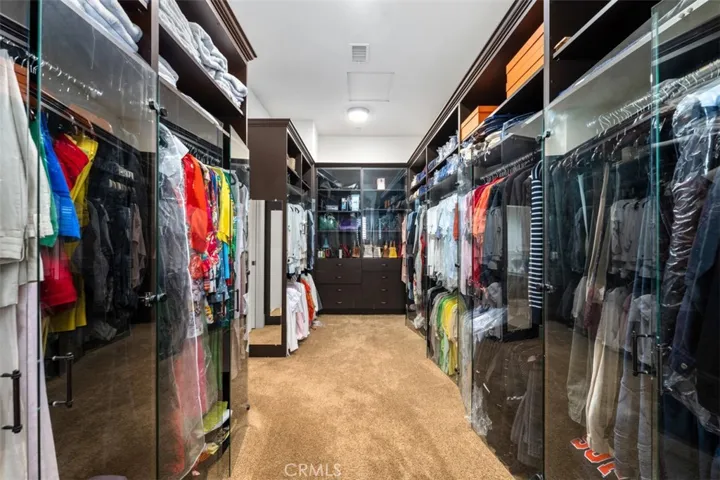 large primary closet