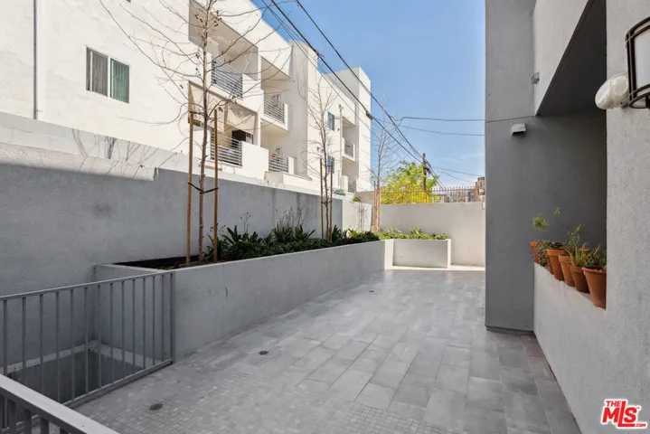 Common Back entertaining area/