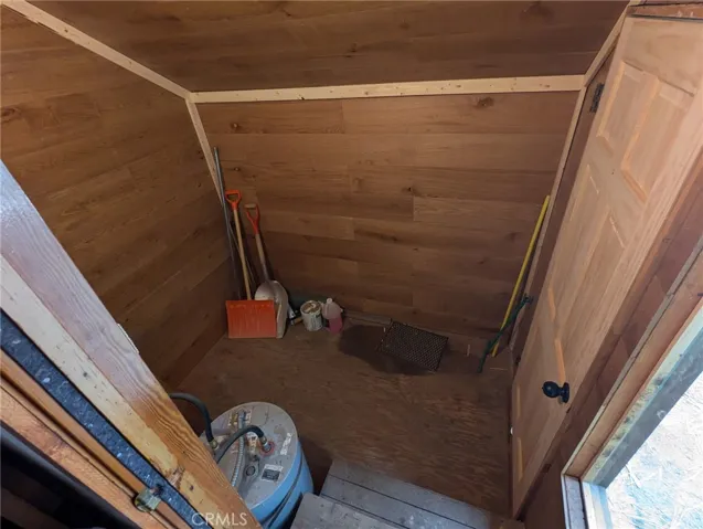 Utility room accessible through bedroom #2 and outsidw could be used as a large closet