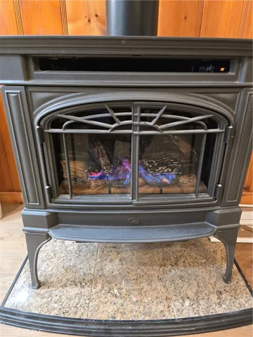 Gas Fireplace in living room