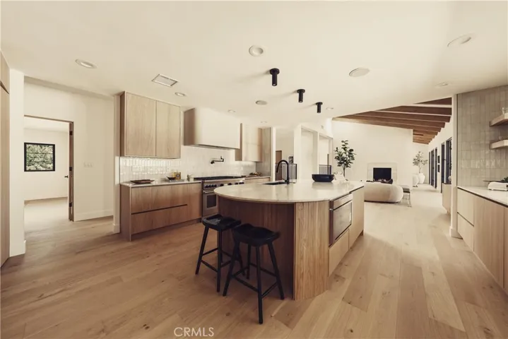 View of the kitchen