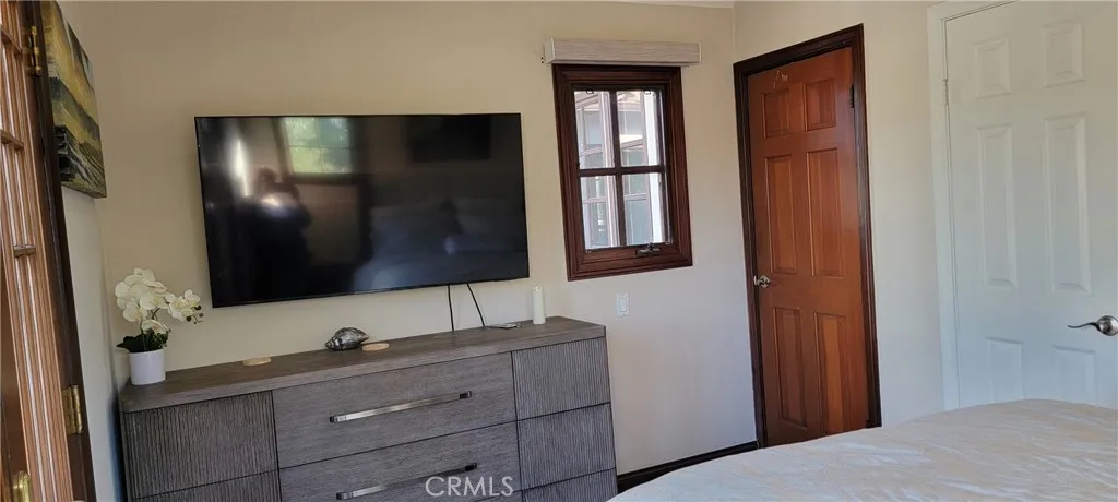 2nd Queen Guest Rm with 65" Smart TV, Walkin Closet, and Vus from French Doors