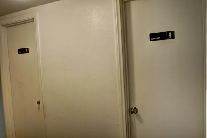 Employee bathrooms