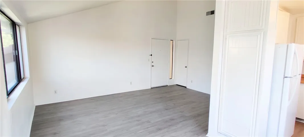 Living Room with vaulted ceilings.