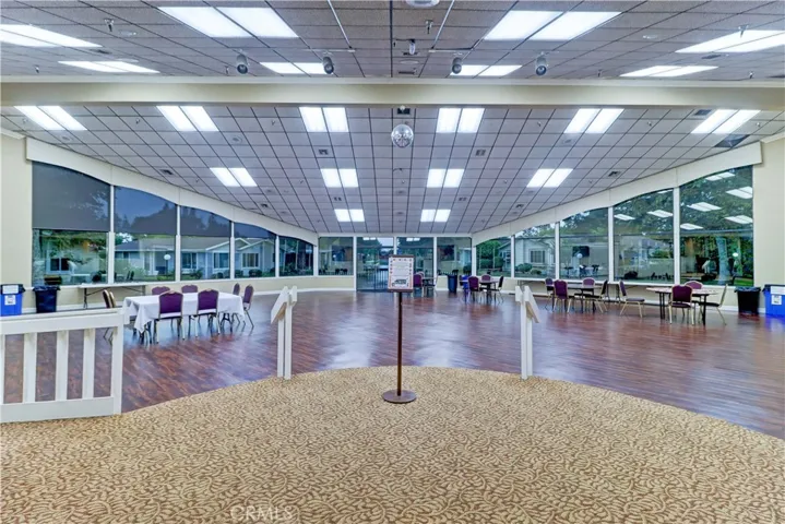 Recreation room in clubhouse