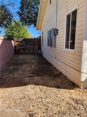 side of the house
