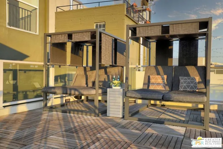 Rooftop Lounging Area