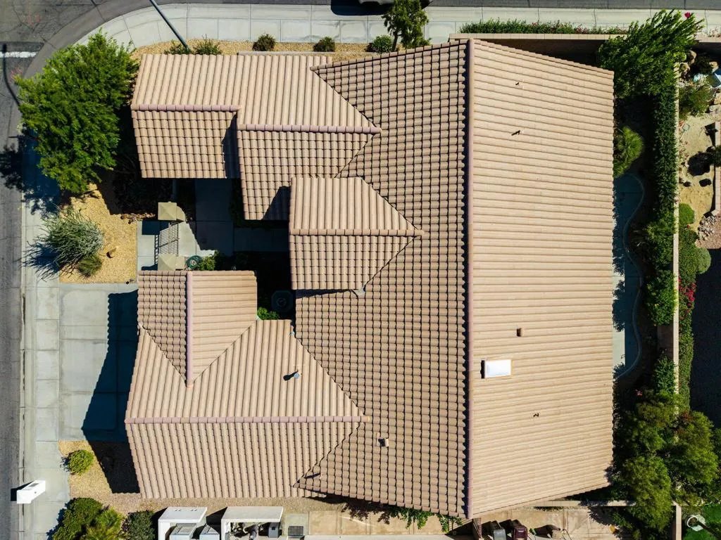 Aerial of Corner Lot