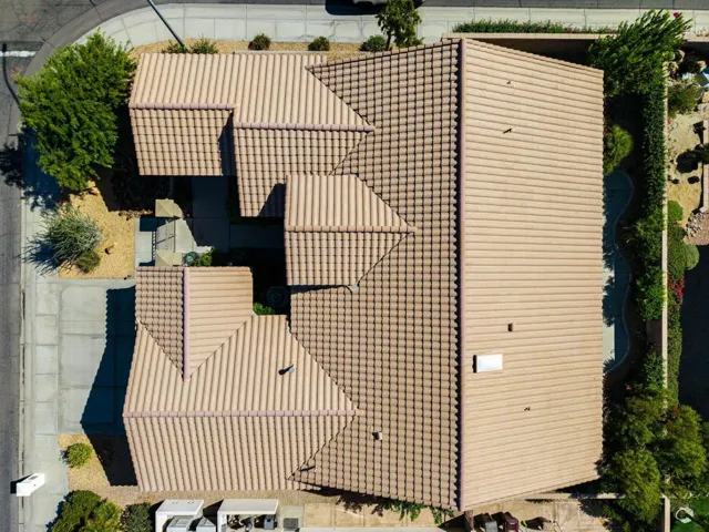 Aerial of Corner Lot