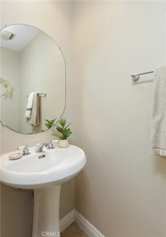 Powder bathroom