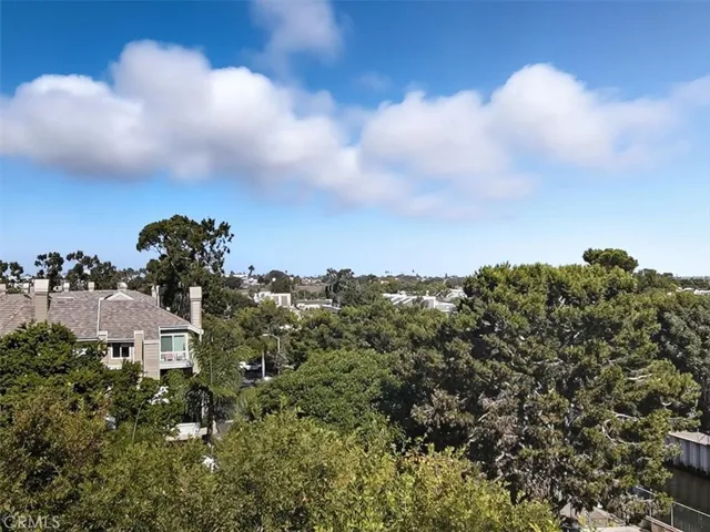North-facing penthouse view capturing sweeping vistas and the magic of Disneyland fireworks.