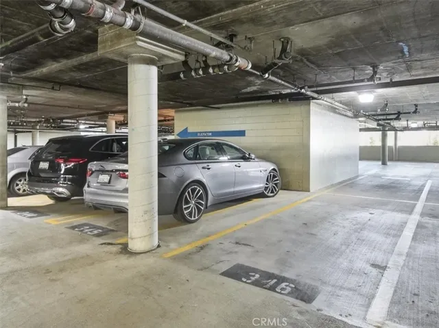 Assigned parking space