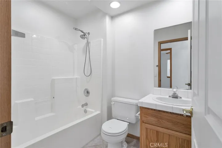 Hallway bathroom
