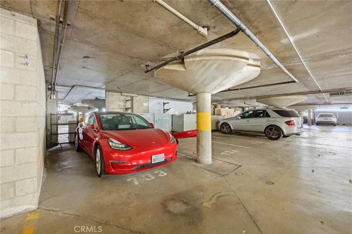 Two covered/assigned parking spaces.  Charger included!