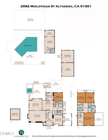 2092 Midlothian Drive, Altadena, California 91001