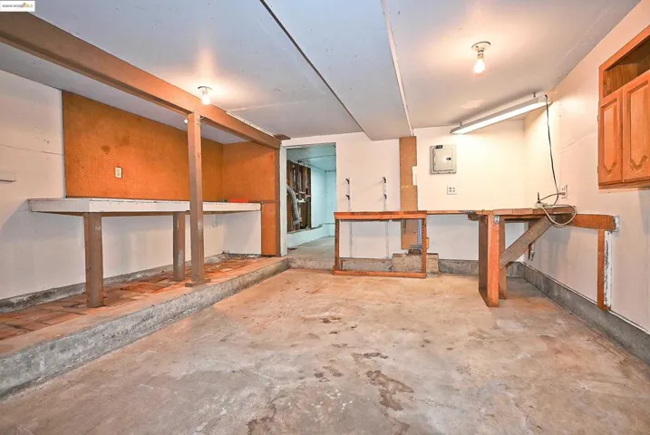 View of basement