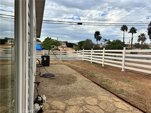 patio area