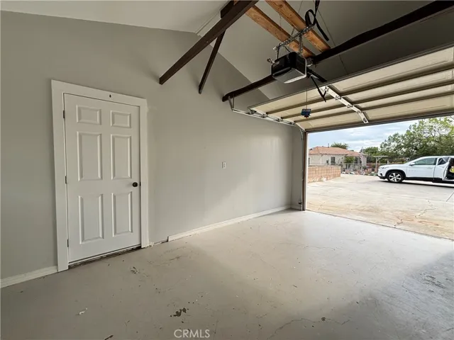 Door to carport