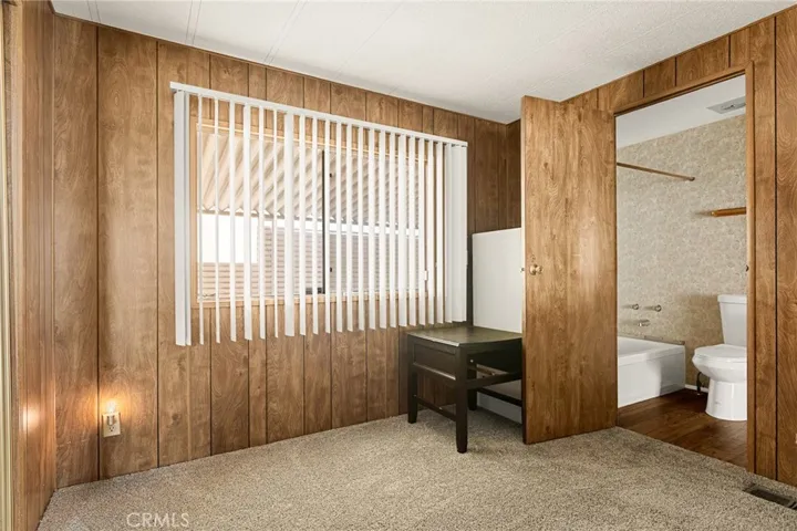 Guest Bedroom with Entrance to Guest Bathroom