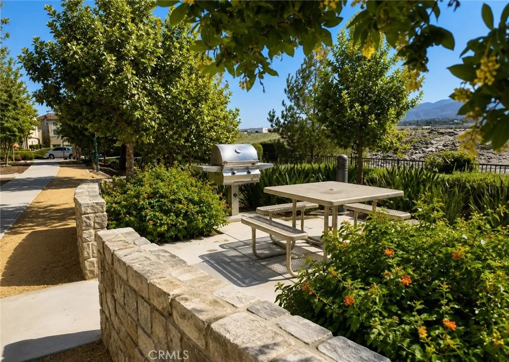 Community BBQ and table