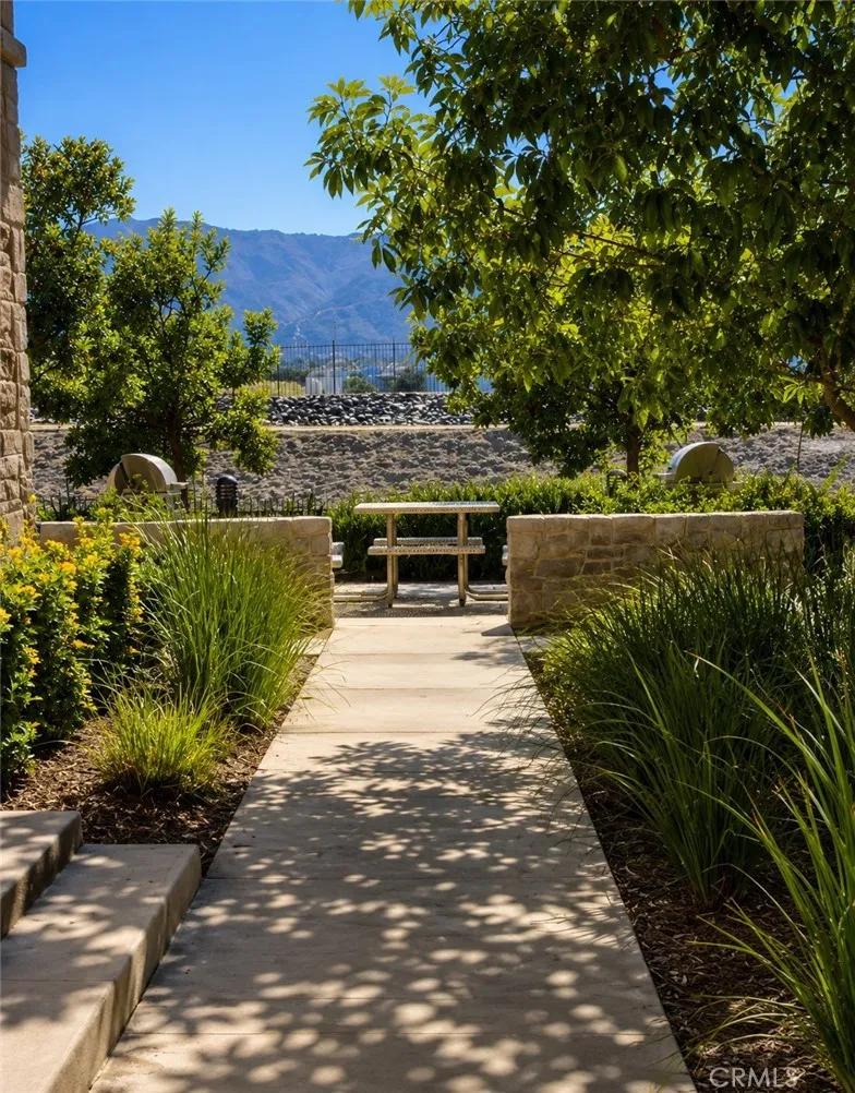Walk way to Creek view