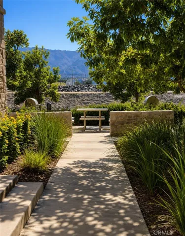 Walk way to Creek view