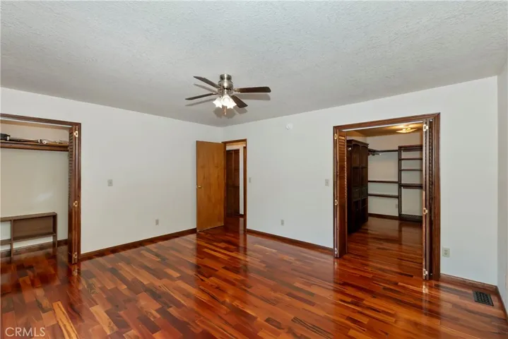 Bedroom 3 with walk in closet and second closet