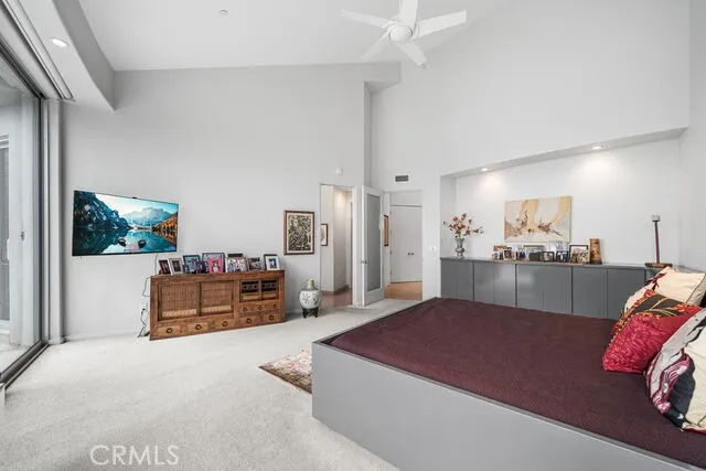 Reverse angle primary bedroom