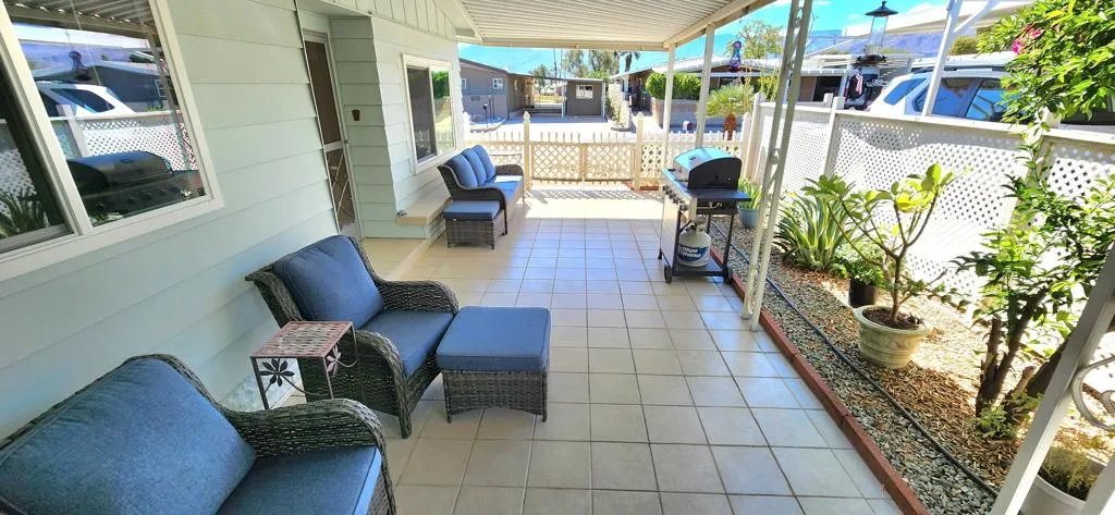 Welcoming Patio