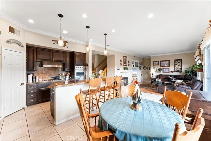 Kitchen is adjacent to the family room making this space the heart of the home!
