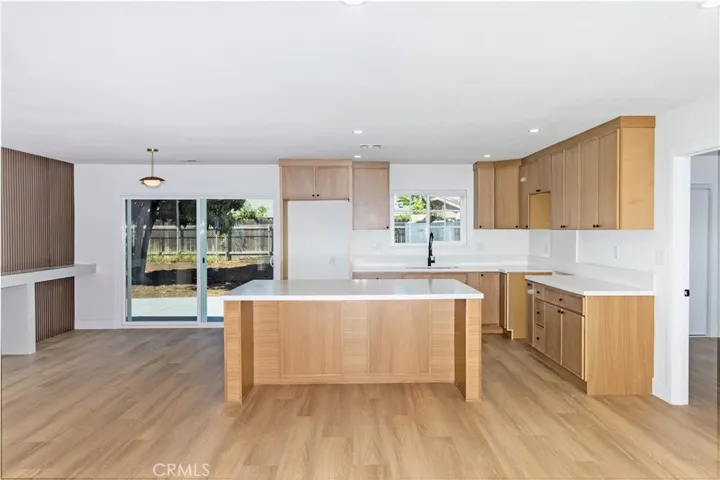 open concept living dinning area