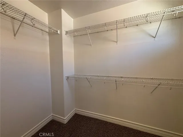 Primary walk in closet