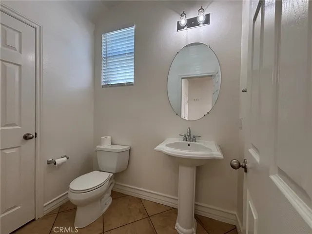 Downstairs powder room