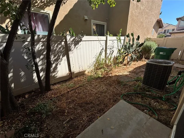 Private patio