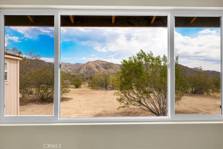 VIEW FROM LIVING AREA