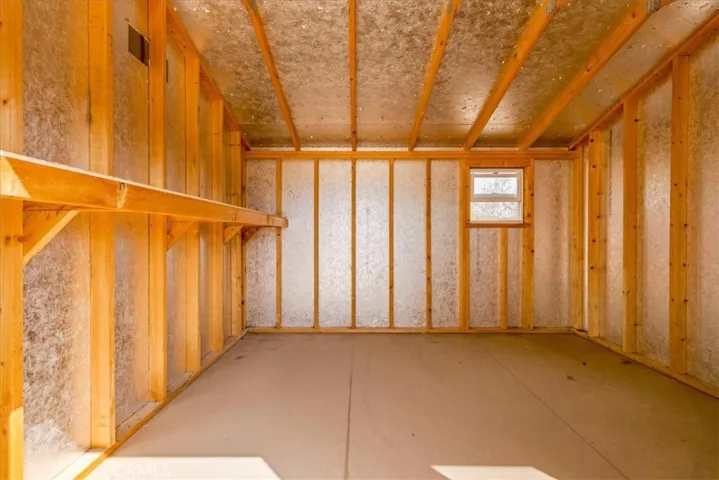 SHED INTERIOR