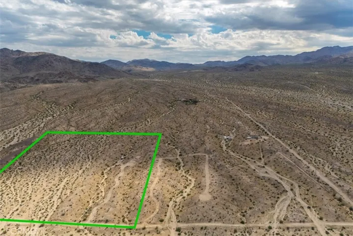 Joshua Tree National Park in the distance