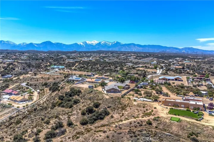 Aerial photo  showing the The Valley and Mountains
