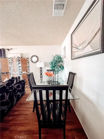 Family room with formal dining area