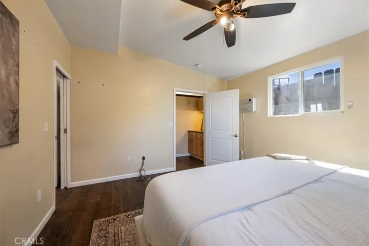 Bedroom does not open directly into living space